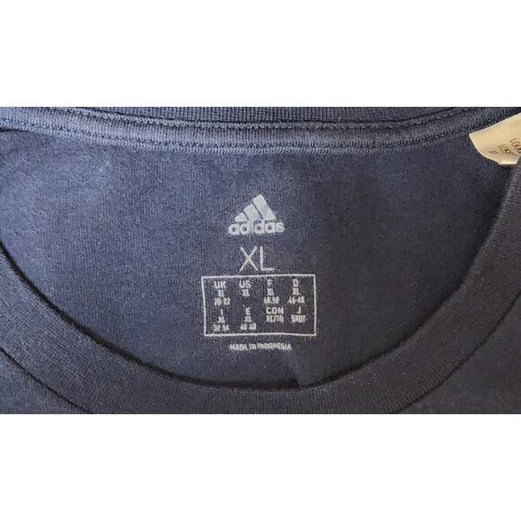 Adidas Women's Americana USA Navy Blue Cotton Tee T-Shirt Dress Size XL - Picture 8 of 8